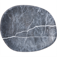 Ridge 13-Inch Soapstone Oblong Melamine Platter