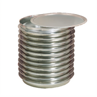 11-Inch Round Solid Flat Aluminum Pan Cover