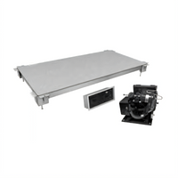 Hatco 24-Inch Built-In Simulated Stone Hot/Cold Shelf with Flush Top and Remote Refrigeration