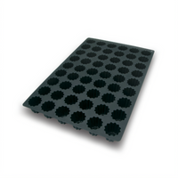 Silikomart Cannelé Flexible Non-Stick Baking Mold, 54-Cavity