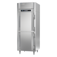 UltraSpec Extra Wide Solid Half-Door Reach-In Freezer, 1-Section, 24.08 Cu. Ft., Self-Contained