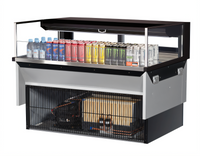 Turbo Air 48-Inch Low Profile Drop-In Horizontal Open Refrigerated Display Case, 6.3 Cu. Ft., Self-Contained, Deck Only