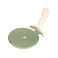 Crestware 4-Inch Pizza Cutter with Stainless Steel Wheel and Plastic Handle