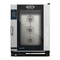 UNOX ChefTop MIND.Maps Plus High-Power Electric Countertop Combi Oven / Steam Oven with 10 Full-Size Sheet Pan Capacity