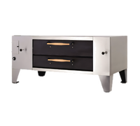 Bakers Pride Super Deck Series Y-800-DSP Gas Display Pizza Deck Oven with 66