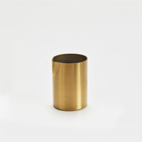 American Metalcraft 4 oz. Gold Stainless Steel Handleless Creamer
