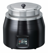 Hatco Quick Ship Countertop Dry Soup Warmer, 11 Qt., Bold Black