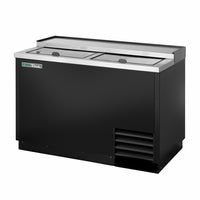 True T-50-GC-HC Underbar Glass and Plate Chiller/Froster with Solid Slide Lids