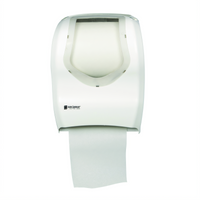 Tear-n-Dry Summit White/Clear Touch-Free Wall-Mounted Electronic Roll Paper Towel Dispenser