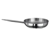 Vollrath Centurion 10.2-Inch Brushed Stainless Steel Induction-Ready Fry Pan with Aluminum-Clad Bottom