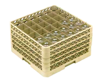Traex® Full Size 36-Compartment Glass/Stemware Rack with Extenders