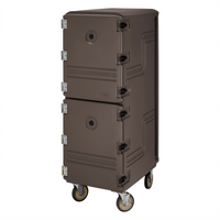 Cambro Camcart Insulated Double-Cavity Pan Carrier for Food Storage Boxes and 18 x 26 Pans