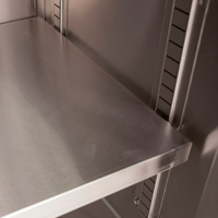 BK Resources 36 x 24-Inch 18-Gauge Stainless Steel Optional Removable Shelf for Cabinet Base Chef Tables
