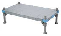 Quantum Millenia Solid Top Polymer Dunnage Rack, 48W x 24D x 14H