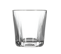 Clarisse 8 oz Clear Rim-Tempered Rocks Glass