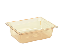 Vollrath Super Pan 1/2 GN 2-1/2-Inch Deep Amber High-Temp Resin Food Pan