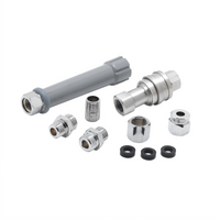 T&S Brass Quick-Disconnect Adapter Retrofit Kit for Fisher or T&S Pre-Rinse Units