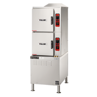 Vulcan ET Series PowerSteam Electric 2-Compartment Convection Steamer with 24-Inch Cabinet Base, 10 Pan Capacity