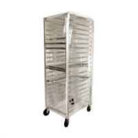 Winco Full-Height Clear PVC Sheet Pan Rack Cover for 20- and 30-Tier Racks
