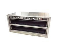Carter-Hoffmann Countertop Modular Fried Food Holding Cabinet, Side-Loaded, Single-Sided Access, 2.5-Inch Pan Depth, 6 Timers