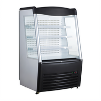 Black Diamond Vertical Air Curtain Merchandiser, 11 Cu. Ft., 36-Inch Wide, Self-Contained Refrigeration