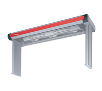 Hatco Glo-Ray Designer Infrared Aluminum High-Watt Strip Heater with Lights, 51.5-Inch