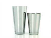 Barfly Soho 2-Piece Stainless Steel Cocktail Shaker Set, 28 oz and 18 oz