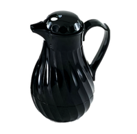 Vollrath Tilt & Pour SwirlServe 10 oz Insulated Beverage Server, Black