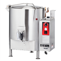 Vulcan ET150 150-Gallon Electric Fully Jacketed Stationary Steam Kettle