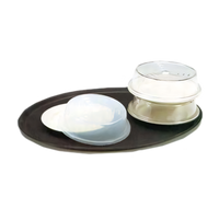 Vollrath Safe-Stack Clear Polycarbonate Round Plate Cover for 9-7/8 to 10-1/8 Inch Plates