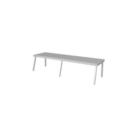 Dinex DineXpress Cafeteria-Style Overhead Shelf for 6 Openings, 88 Inch Wide