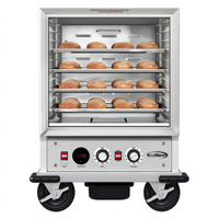 KoolMore Half-Size Non-Insulated Heated Holding/Proofing Cabinet with Glass Door, 12-Pan Capacity, 120V