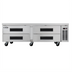 Thumbnail image #1 for KoolMore 72-Inch Commercial Chef Base Refrigerator Storage Cabinet with Pull-Out Drawers