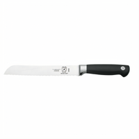 Mercer Culinary Genesis 8-Inch Bread Knife, Wavy Edge, Forged High Carbon German Steel