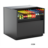 Oasis® Refrigerated Self-Service Counter Height Display Case, 59-5/8-Inch Wide, Self-Contained R290
