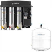 Everpure EZ-RO 200/2G-BL Blended Reverse Osmosis Water Filtration System with 2-Gallon Tank, 200 GPD