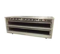Carter-Hoffmann Universal Modular Holding Cabinet for Fried Foods, Single-Sided Access, 2-1/2-Inch Pan Depth