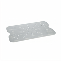 18 x 26 Full Sheet Clear Polycarbonate Drain Shelf for Food Storage Containers