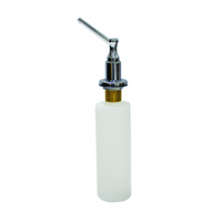 Advance Tabco Deck-Mounted Manual Liquid Soap Dispenser, Chrome and Plastic