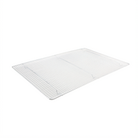 Winco Full-Size 16 x 24 Inch Chrome-Plated Footed Wire Sheet Pan Grate / Cooling Rack