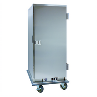 Cres Cor Mobile Insulated Heated Banquet Cabinet, Stainless Steel, 96 Covered Plate Capacity