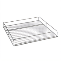 Beverage-Air Flat Chrome Wine Rack Accessory for MMR49, Holds 12 Bottles