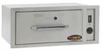 RedHots Built-In Single-Drawer Stainless Steel Warming Drawer, 240V