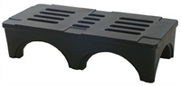 48 x 22 x 12 Inch Polymer Dunnage Rack, 3000 lb. Capacity