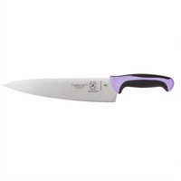 Mercer Culinary Millennia Colors 10-Inch Stamped Chef's Knife with Purple Handle