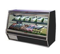 Howard-McCray 32E Series 50-Inch Straight Glass Full-Service Deli Meat & Cheese Service Case with Self-Contained Refrigeration