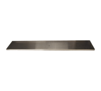 72-Inch Surface Mount Stainless Steel Drip Tray Trough with Perforated Screen