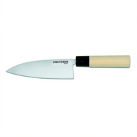 Dexter-Russell Basics 6-1/2 Inch Japanese Deba Knife with Magnolia Wood Handle