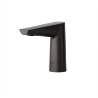 WaveCrest Electronic Sensor Medical Touchless Faucet with VR Hidden Spray Device, Single-Hole Deck Mount, Matte Black