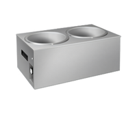 Hatco Countertop Dual-Well Wet Soup Warmer, 2 x 11 Qt., 750W, 120V